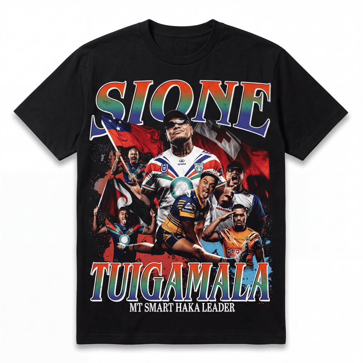 Sione T — "Haka Leader" Graphic Tee